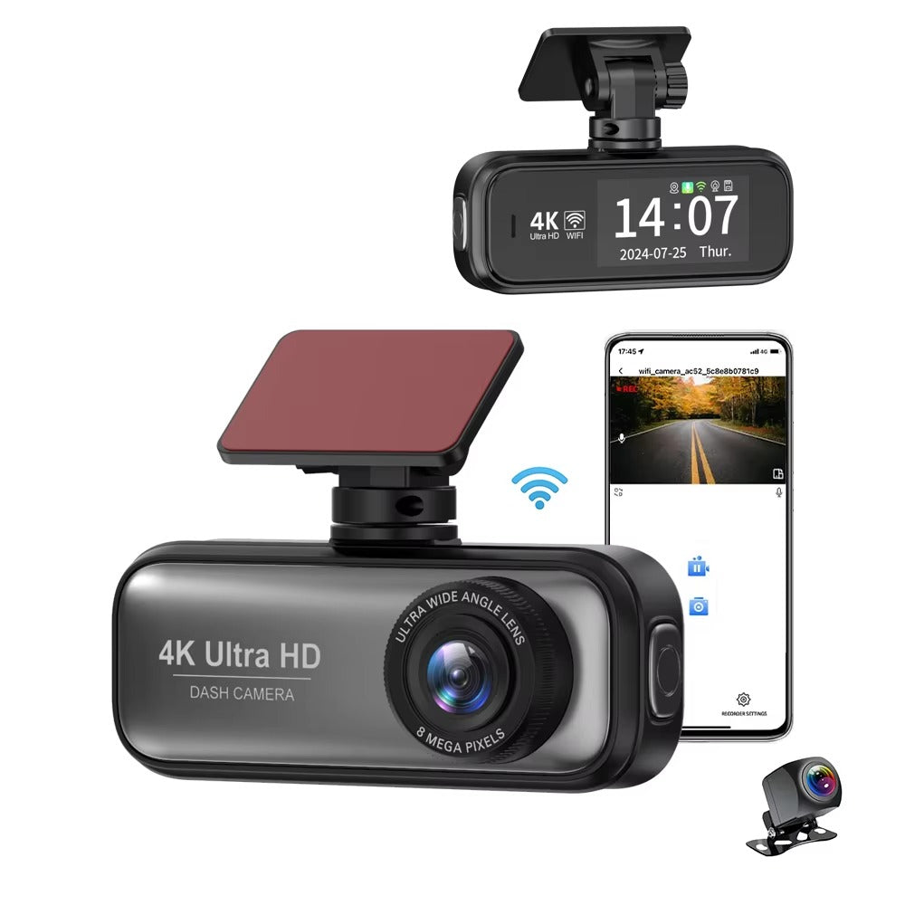 4K Dual Lens Dash Cam